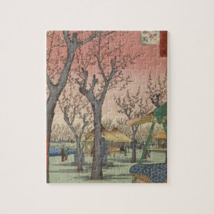 Tree Blossom Plum Garden Japans Woodblock Legpuzzel