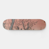 Tree Blossom Plum Garden Japans Woodblock Persoonlijk Skateboard (Horizontaal)
