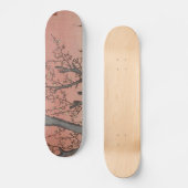 Tree Blossom Plum Garden Japans Woodblock Persoonlijk Skateboard (Voorkant)
