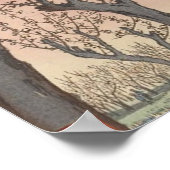 Tree Blossom Plum Garden Japans Woodblock Poster (Hoek)