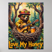 Tree-Bop Beer: Nestled Rocker Poster (Voorkant)