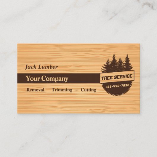 Tree Business Cards Visitekaartje (Voorkant)