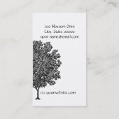 Tree Calling Card Visitekaartje (Achterkant)