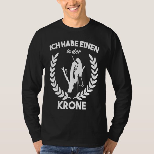 Tree Carrier Lumberjack Forest Worker Tree Climber T-shirt (Voorkant)