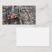 Tree Clearing Service door professionele boomkweke Visitekaartje (Voorkant / Achterkant)