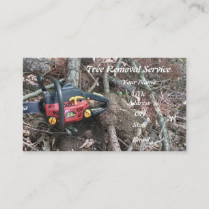 Tree Clearing Service door professionele boomkweke Visitekaartje
