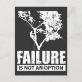 Tree Climber Failure is geen optie voor houtliefde Briefkaart (Voorkant)