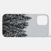 TREE DEED SNEEUW ONDER CLOUDY SKY Case-Mate iPhone CASE (Achterkant (horizontaal))