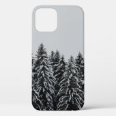 TREE DEED SNEEUW ONDER CLOUDY SKY Case-Mate iPhone CASE (Achterkant)