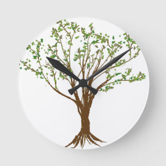 Tree Drawing Ronde Klok