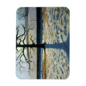 Tree en Shadow Calke Abbey Derbyshire Magneet (Verticaal)