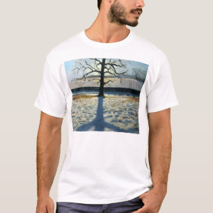 Tree en Shadow Calke Abbey Derbyshire T-shirt