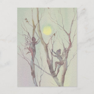 TREE FAERIES by SHARON SHARPE Briefkaart