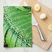 Tree Fern Frond Theedoek (Quarter Fold)