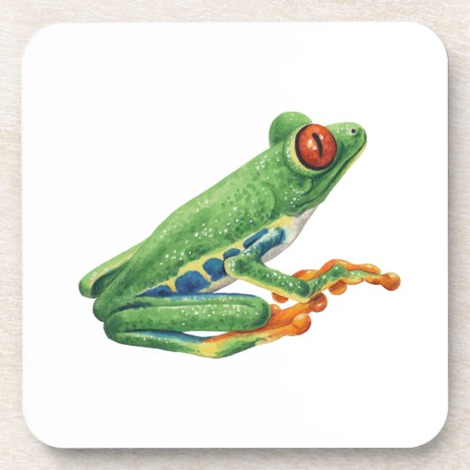 Tree Frog Bier Onderzetter (Voorkant)