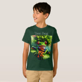 'Tree' Frog Boy' T-shirt (Voorkant volledig)