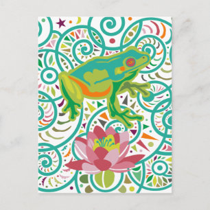 Tree Frog Briefkaart