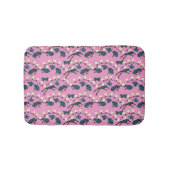 Tree Frog Cafe Pink Badmat (Voorkant)