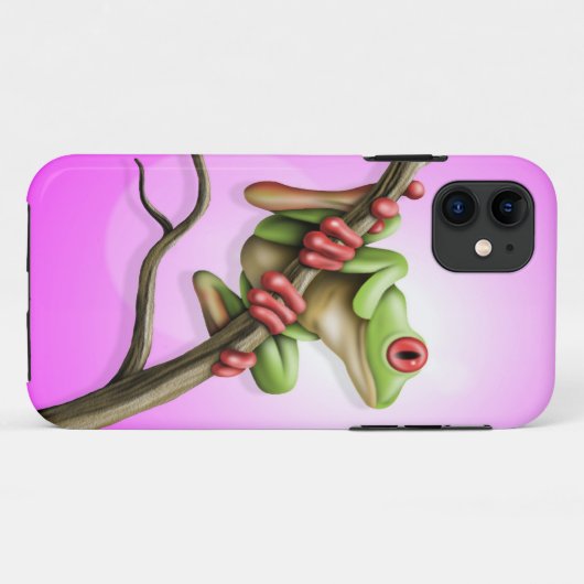 Tree Frog Case-Mate iPhone Case (Achterkant (horizontaal))