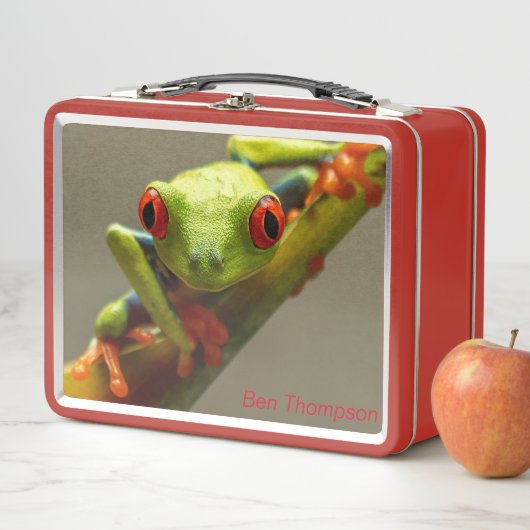 Tree Frog die je naam bekijkt (In situ)