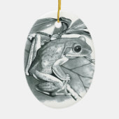 Tree Frog Keramisch Ornament (Voorkant)