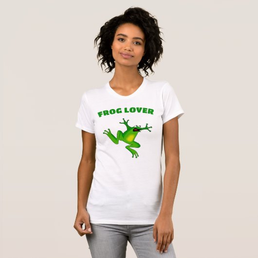 Tree Frog Lover T-shirt (Voorkant volledig)