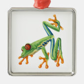 Tree Frog Metalen Ornament (Voorkant)