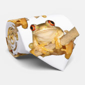 Tree Frog Neck Tie Stropdas (Opgerold)