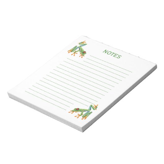 Tree Frog Notitieblok (Linkerzijde)