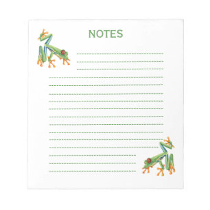 Tree Frog Notitieblok