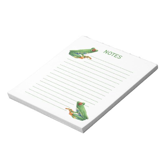Tree Frog Notitieblok (Linkerzijde)