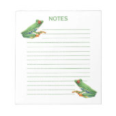 Tree Frog Notitieblok (Voorkant)