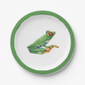 Tree Frog Papieren Bordje (Voorkant)