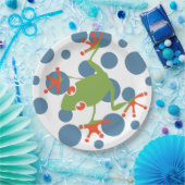 Tree Frog Papieren Bordje (Feest)