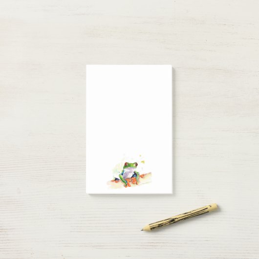 Tree Frog Post-it® Notes (Op bureau)