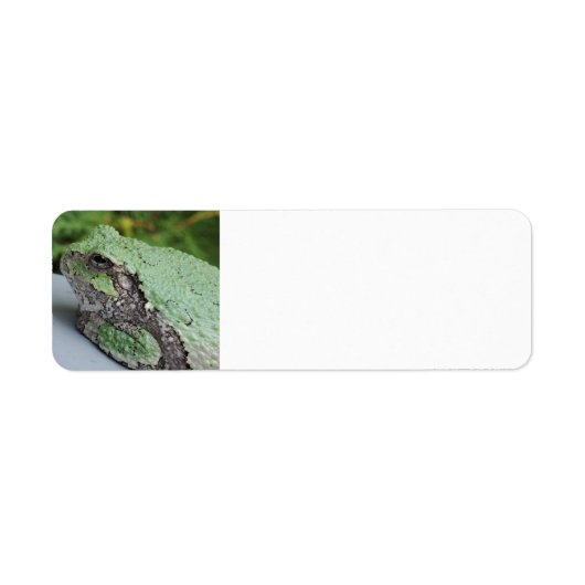 Tree Frog retourlabels Etiket (Voorkant)