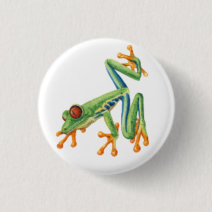Tree Frog Ronde Button 3,2 Cm