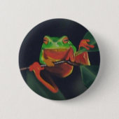 Tree Frog Ronde Button 5,7 Cm (Voorkant)