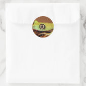 tree frog ronde sticker (Tas)
