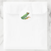 Tree Frog Ronde Sticker (Tas)