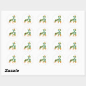 Tree Frog Ronde Sticker (Vel)