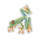 Tree Frog Sticker (Voorkant)