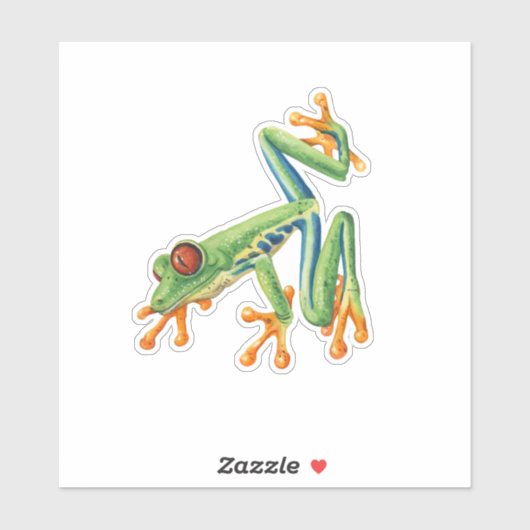 Tree Frog Sticker (Vel)