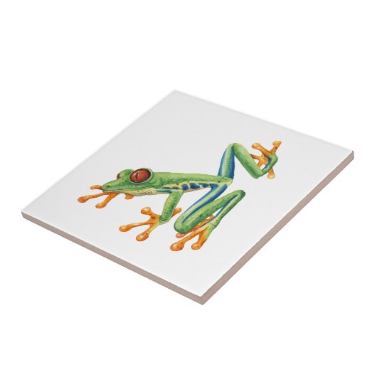 Tree Frog Tegeltje (Zijkant)