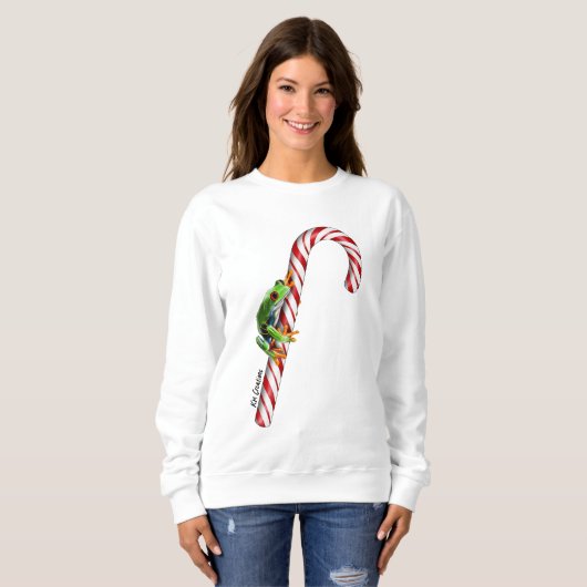 Tree Frog vakantie sweatshirt (Voorkant volledig)