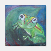 Tree Frog van Tiffany Deering Magneet (Voorkant)
