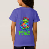 Tree Frog Vredesteken Tie Dye T-shirt (Achterkant)