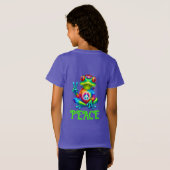 Tree Frog Vredesteken Tie Dye T-shirt (Achterkant volledig)