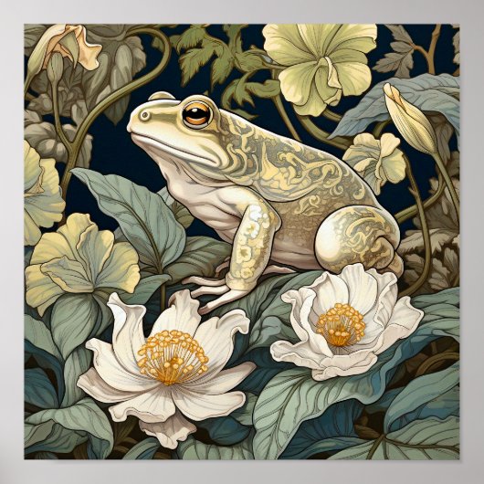 Tree Frog Wall Art Wildlife Animal Poster (Voorkant)