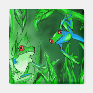 Tree Frogs hanging out leuke magneet voor iedereen